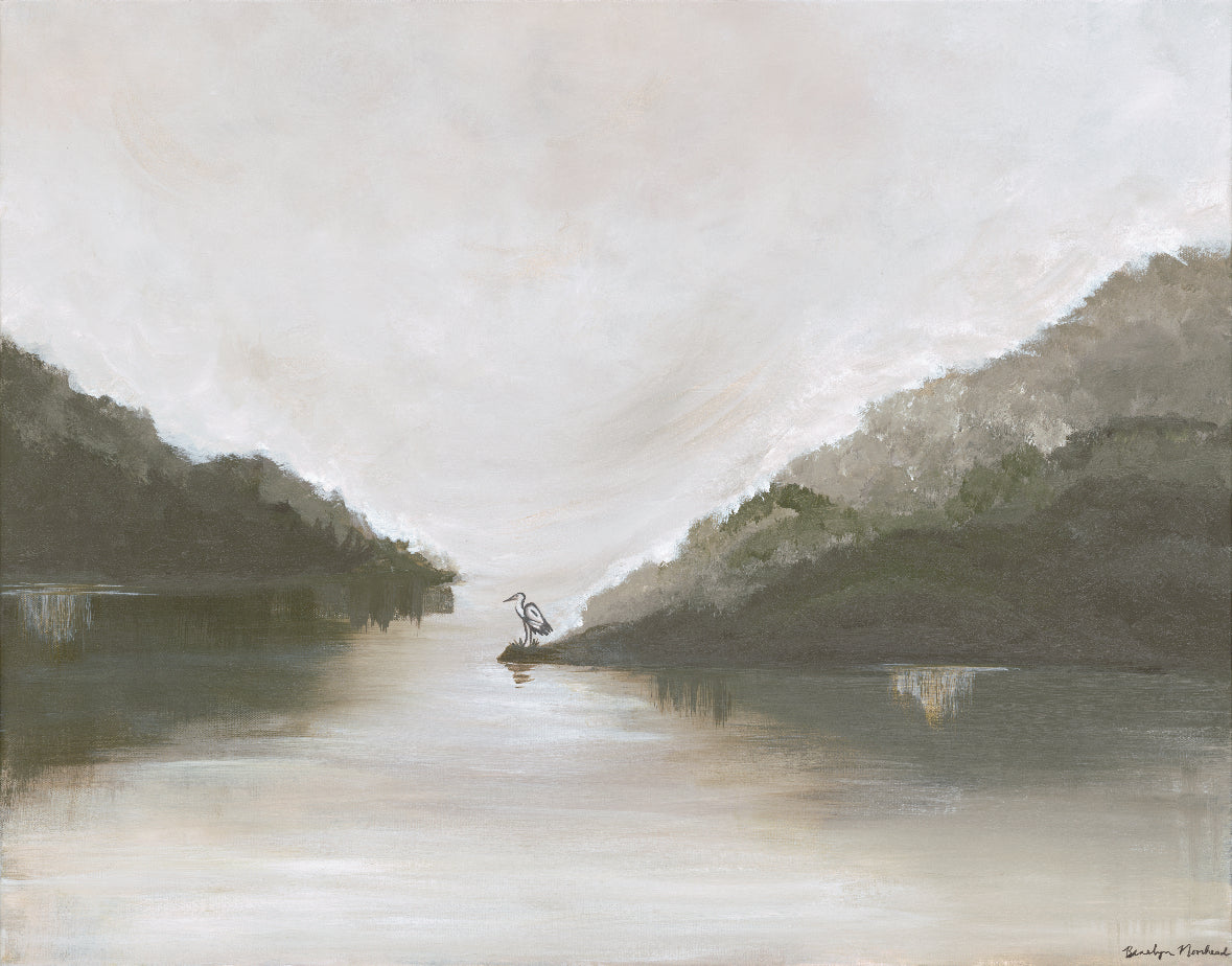 Into the Marsh Print