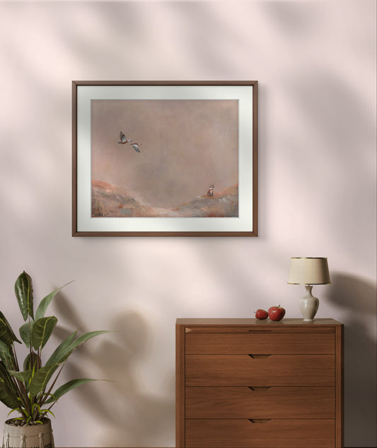 Unlikely Friendship Gallery Wrapped Canvas Print